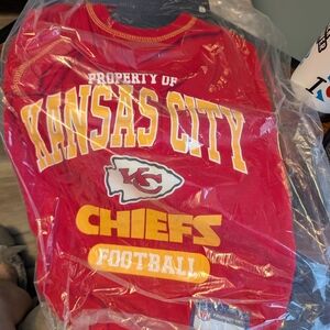 Kansas City Chiefs Pet Red Football Shirt
